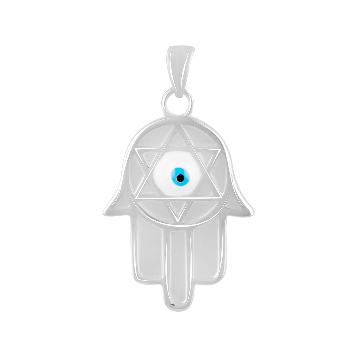 

Срібна підвіска з емалью (2080497)