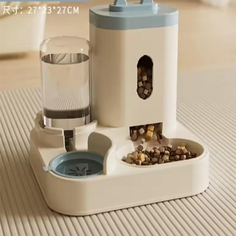 Automatic 2-in-1 Feeder Dog Food Bowl and Water Feeding Device Pet Large Food Dispenser Puppy Pet Kitten Bowl Accessories