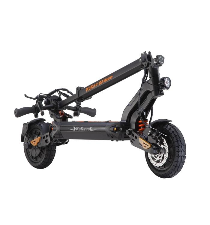 2025 KUKIRIN G2 Master Monopattino Elettrico Fuoristrada con Pneumatici da 10 Pollici, Motore 2*1000W Batteria 52V 20.8Ah 70km Autonomia Max 60km/h Velocità Max(NON ABE)