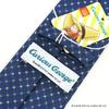 Curious George Tie UNDW0866 Navy Blue Party Brand Tie Character Gift