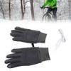 USB Heated Gloves Touchscreen Anti Slip Water Resistant Wind Proof Electric Winter Gloves for Man Woman