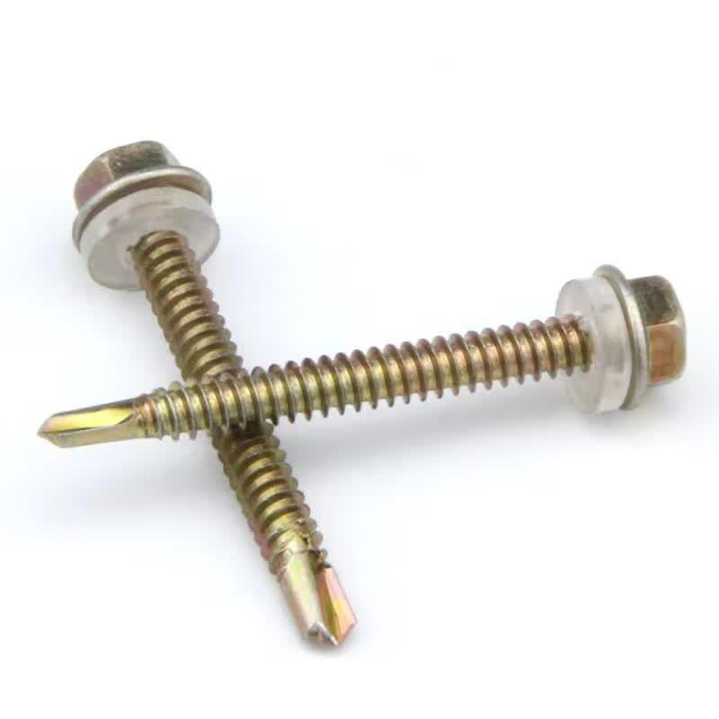 Tieluowei External Hex Drill Tail Self-Drilling Screws