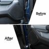 Interior Door Speaker Trim Cover Frame For Dodge Ram 1500 2018+ Carbon Fiber