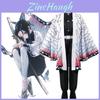 Demon Slayer Kimetsu No Yaiba Kochou Shinobu Cosplay Costume Robes For Enthusiasts