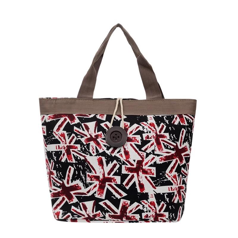 Ethnic Style Women's Large Capacity Canvas Tote Bag