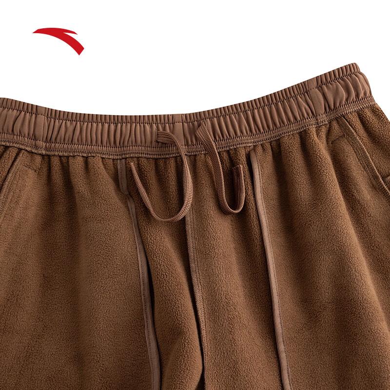 Anta Women's Fleece-Lined Sports Pants