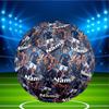Personalisierter Kylian Mbappe Fußball mit individuellem Namen, Größe 5, für Training & Spiel, für Teams, zum Kicken, Geschenk für Fußballfans