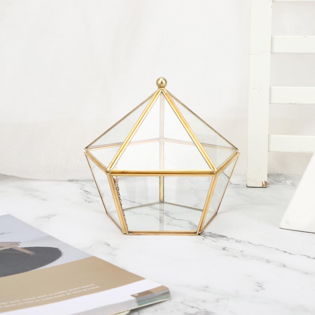 Einzigartiger Geometrischer Sukkulenten-Pflanztopf Künstlicher Blumenbehälter Halter Staubschutz Dekoration