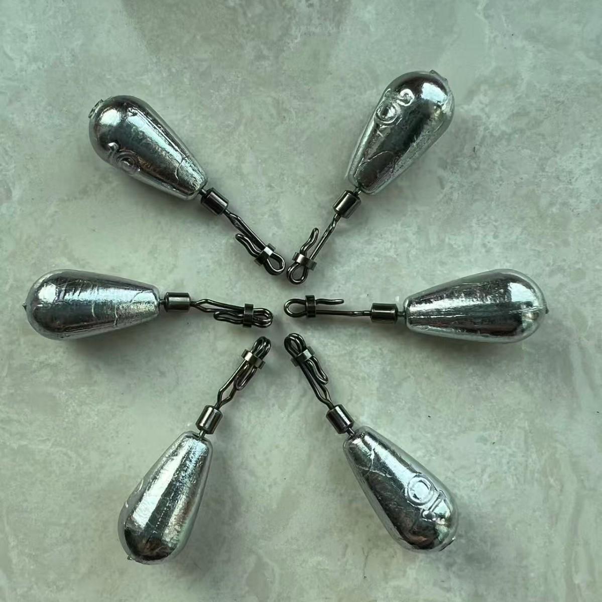 Быстросменная съемная противозацепная рыболовная грузило для бега Water Drop Quick Lead 3.5g