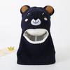 Baby Hat Scarf Integrated Hat Winter Warm Thickened Knitted Ear Hat Cute Super Cute Boys and Girls Wool Hat