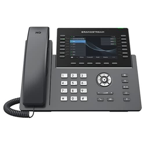 Téléphone IP Grandstream - Écran couleur 5 pouces - 77 touches programmables - WiFi - Compatible GBX