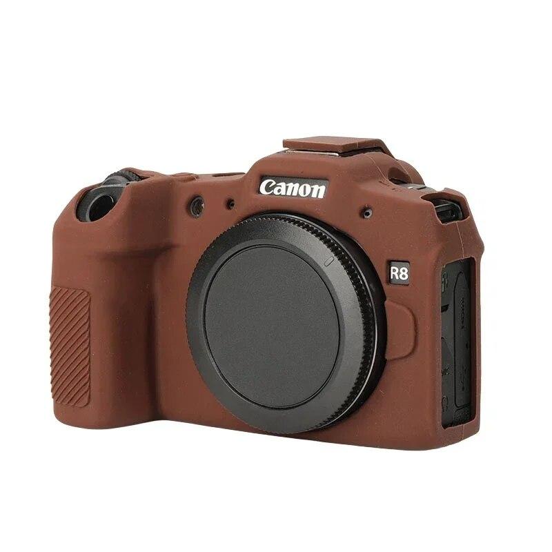 EOSR8 Silikon-Rüstungshaut-Kameragehäuse, Gehäuseschutz für Canon EOS R8 Digitalkamera