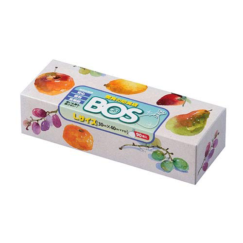 

amazing odor-proof bag bos boss l size 90 pieces ideal for handling diapers, poop, garbage, etc. [bag color: white]