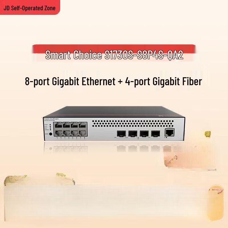 

Huawei S1730S-S8P4S-QA2 Enterprise Layer 2 Managed Switch