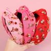 Fashion Valentine's Day Headbands Love Heart Hairband Crystal Headbands Headwear Girls Women Party Hair Accessories