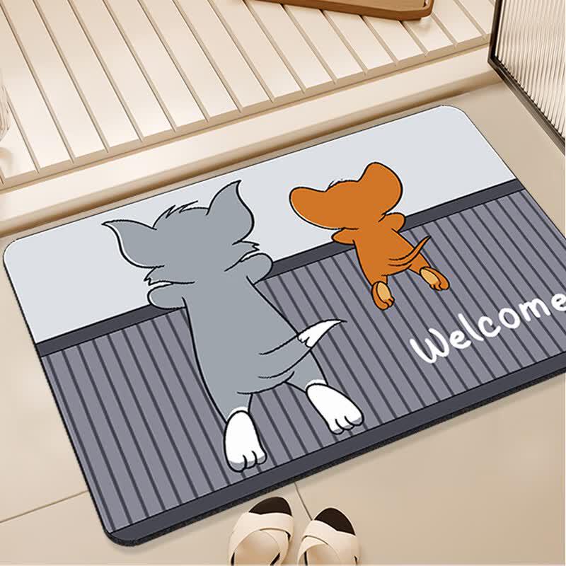 Jianmeijia Quick-Dry Absorbent Non-Slip Bathroom Mat 40x60cm