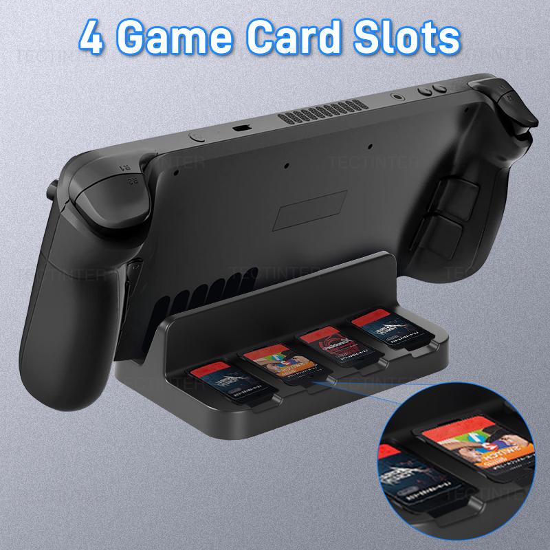 For Nintendo Switch/OLED/Lite/Steam Deck/Switch 2 Storage Stand Adjustable Bracket Portable Base For switch 2 Acssories