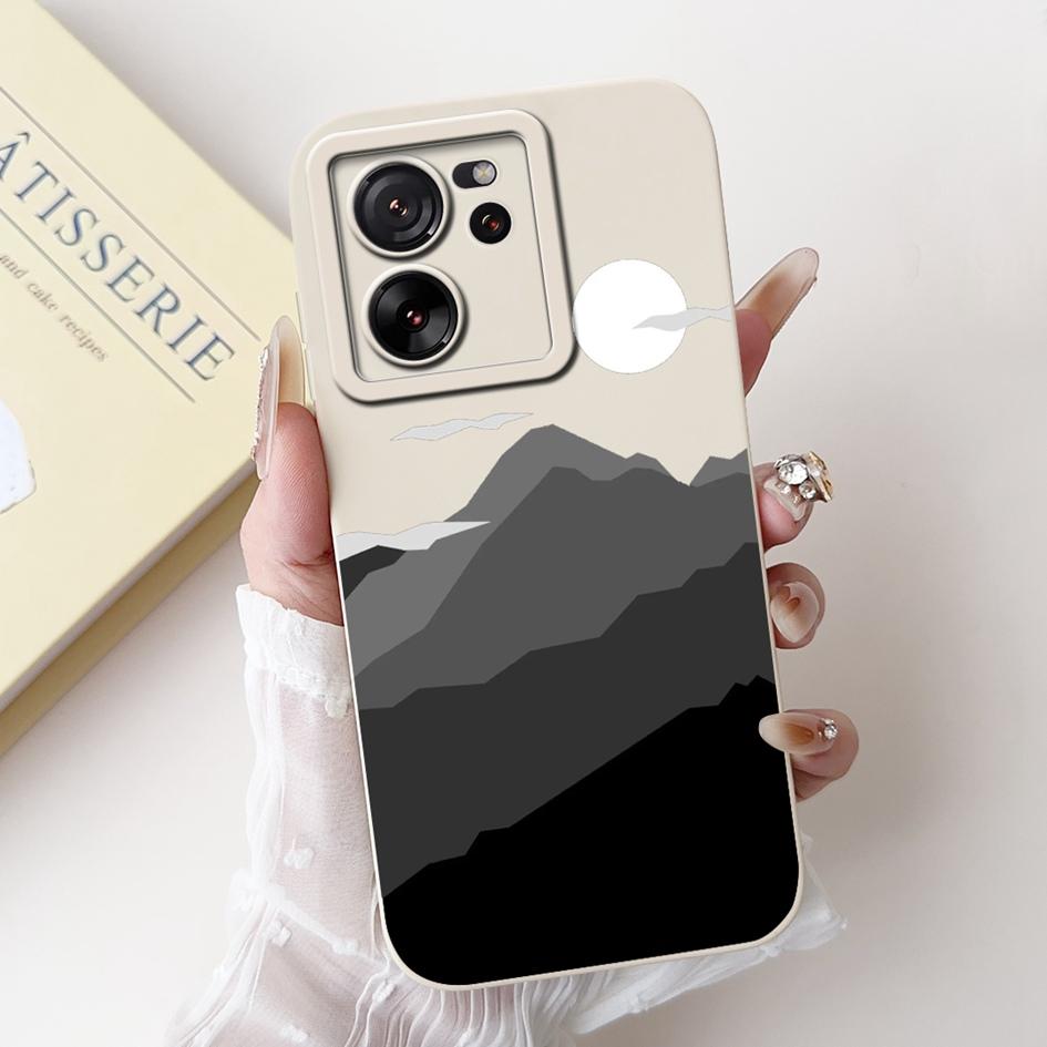 Für Xiaomi 13T 5G Hülle Mi 13T Pro Stoßfeste Abdeckung Niedlicher Panda Cartoon Mattes TPU Handyhülle Für Xiaomi 13T Mi13T Pro 13TPro Funda