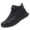 Fashion Men Cotton Shoes Winter Plush Insulated Shoe Cold Snow Resistant Work Boot Comfortable Outdoor Casual Shoes Fashion Ankle Boots