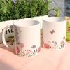 Eh193-Design Tasse 2er-Pack-Schmetterlingsgarten