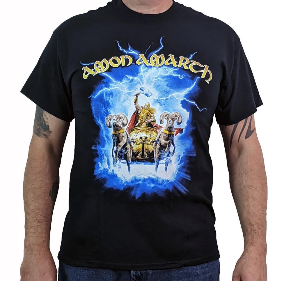 AMON AMARTH Thor Crack The Sky Men#039;s TShirt Unisex T-Shirt S