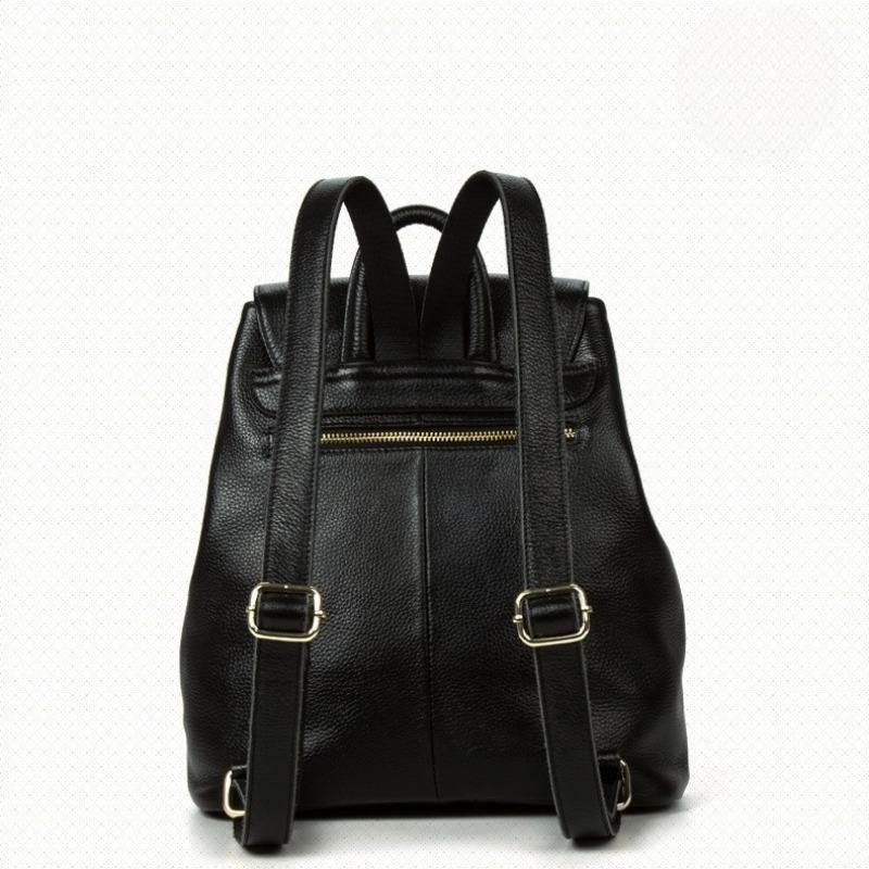 Brytyjski Plecak Vintage Plecak ze Skóry Naturalnej dla Kobiet na Dojazdy do Pracy i Podróże