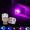 Auto LED Car Light Auto Interior Mini USB Atmosphere Light Emergency Lighting Light PC Auto Colorful Decorative Lamp Accessory
