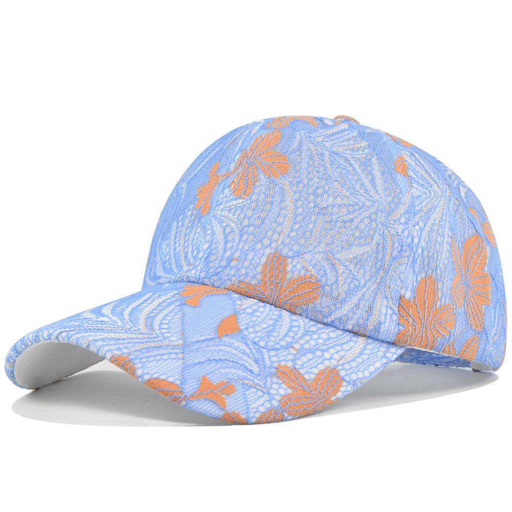 Spring Summer New Unisex Lace Beanie Breathable Baseball Cap Fashion Adjustable Sunscreen Snapback Trucker Hat Casquette Kpop