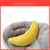 Cuscino Peluche a Forma di Banana per Letto da Dormitorio Relax