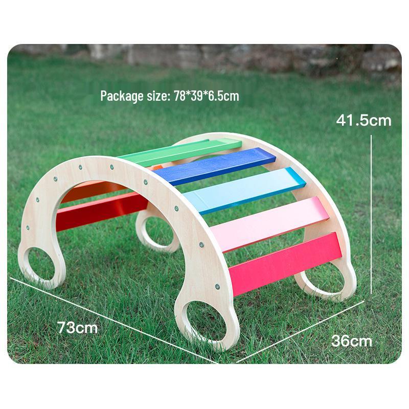 Children s Indoor Sensory Play Equipment: Folding Climbing Ladder and Slide.