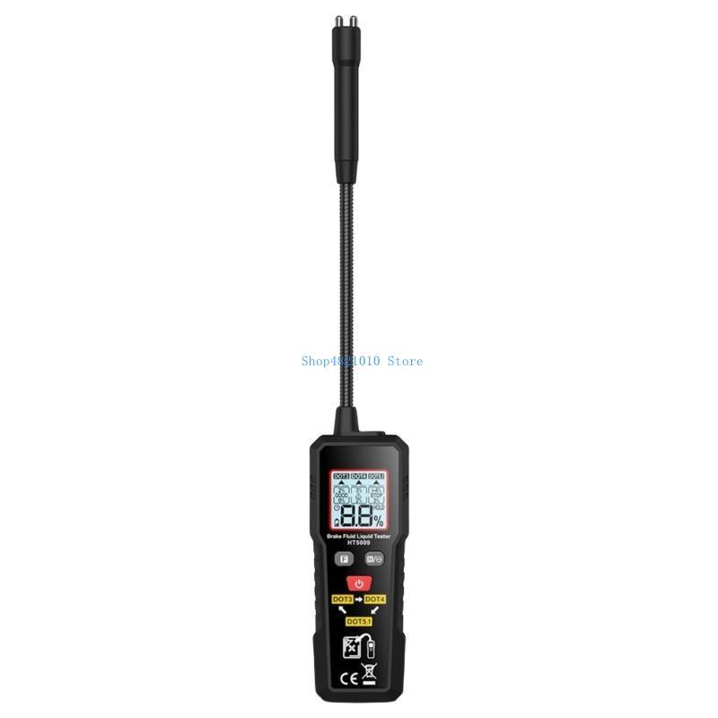 T3LF Precisions Brake Fluid Emulsification Tester with Quick Detection LED Brake Tester ABS for Car & Motorcycles