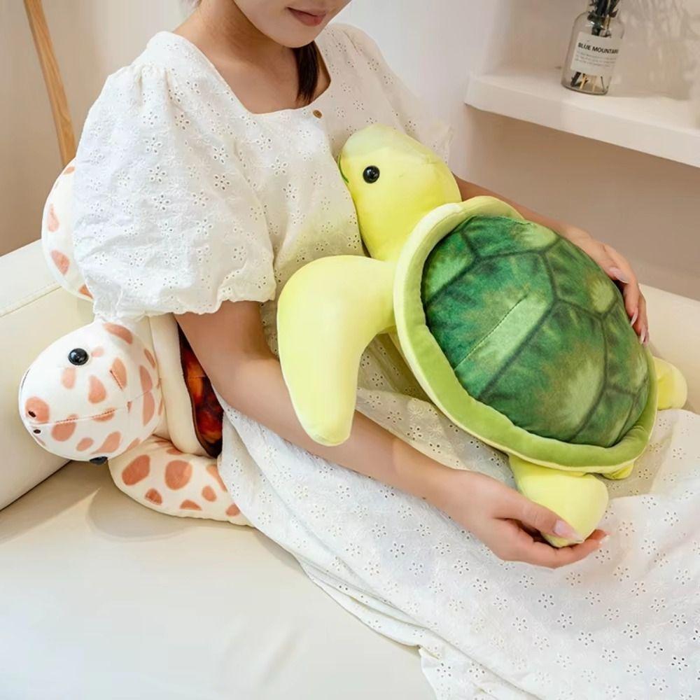 Collection Animal Sea Turtle Pillow Fluffy Turtle Animal Doll  Children Gift