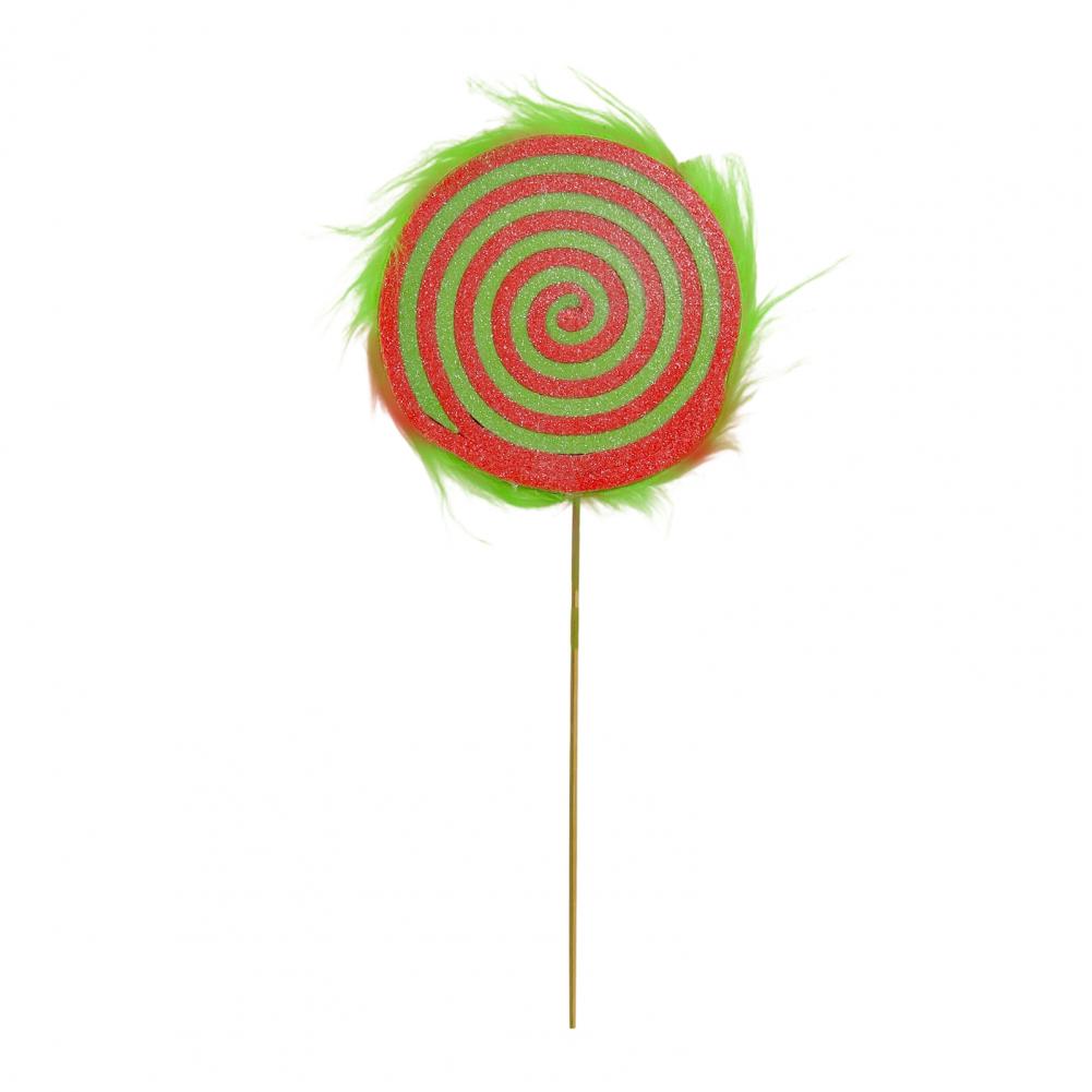 

Christmas Fake Lollipop Ornament Soft Fabric Christmas Decoration Festive Christmas Fake Lollipop Props for Xmas Party XXL