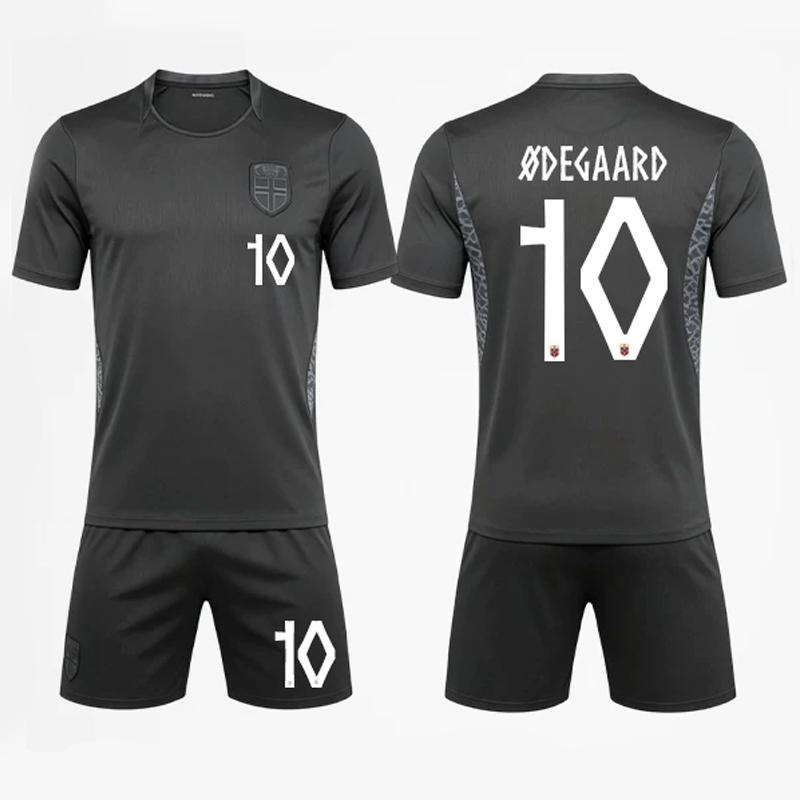 2026 Norway national team Haaland football suit set adult S-5XL match away sports suit jersey football suit t shirt and short