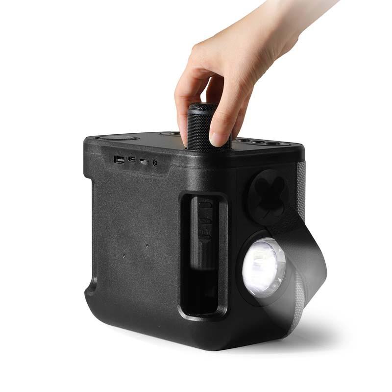 Karaoke-Lautsprecher Dbe50 Grau Dynabass