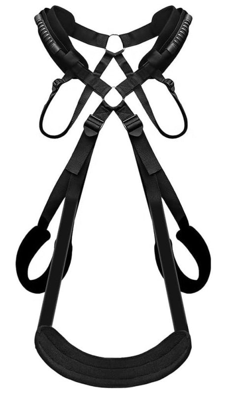 Harnais Support Fuck Duo Noir - BDSMaster - Mainteneur de position