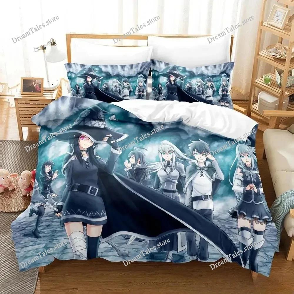 3D Printed Anime KonoSuba Bedding Set Boys Girls Twin Queen Size Duvet Cover Pillowcase Bed Kids Adult Home Textileextile