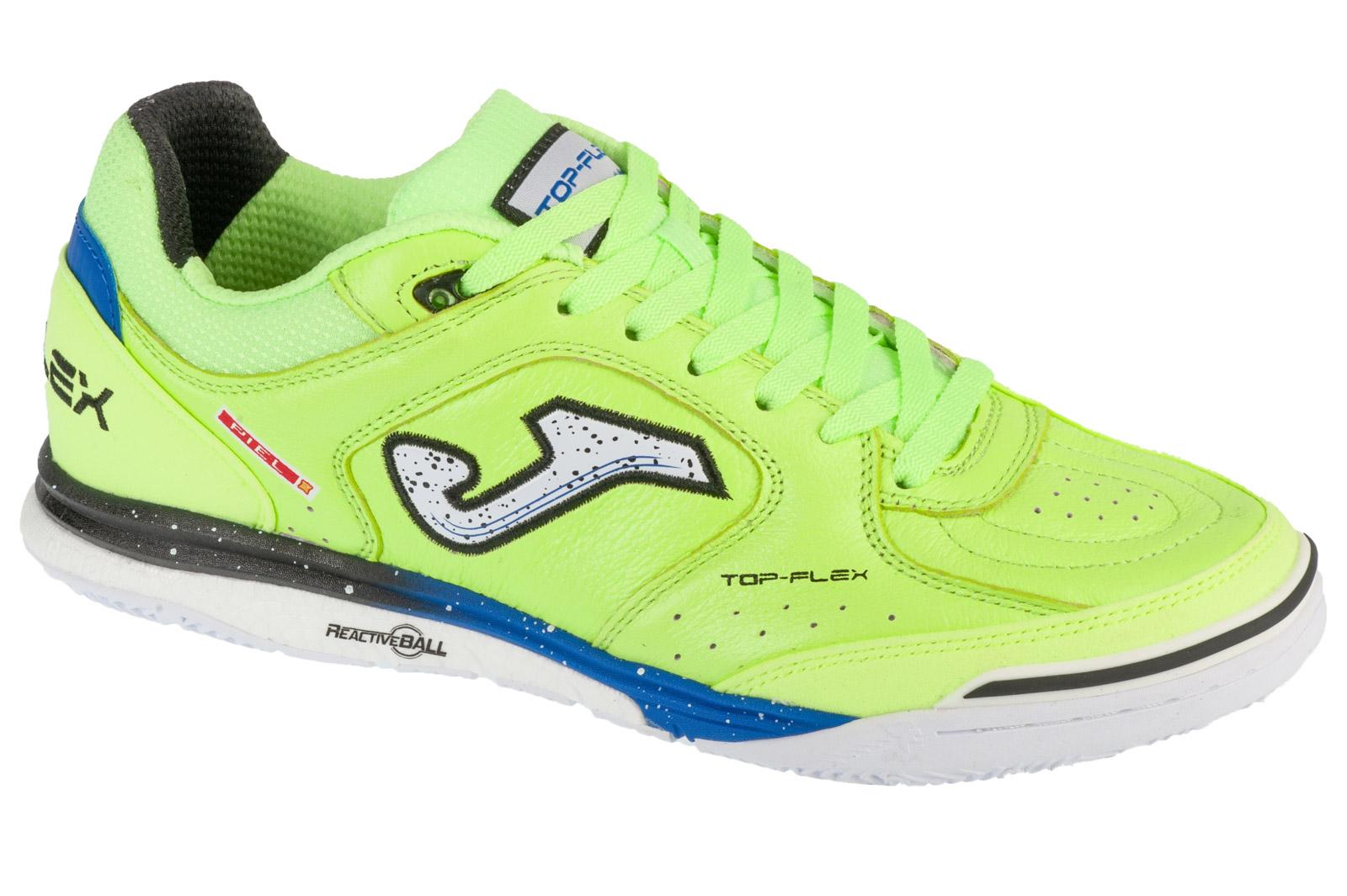 Joma Top Flex Rebound 25 TORS IN, Herren grüne Hallenfußballschuhe 43,5 grün