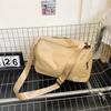 Stylish Large-capacity Bag Female College Student Commuting Versatile Class Crossbody Women's Bag New Casual Simple Shoulder Bag