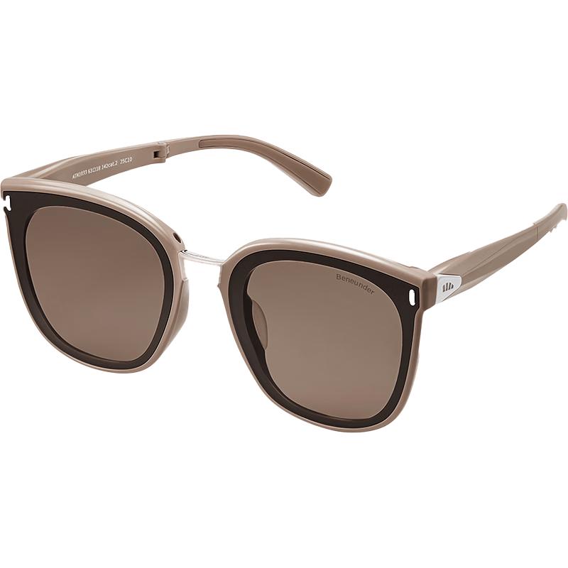 Beneunder Unisex Folding Square UV Protection Sunglasses FD020