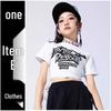 Girls' Trendy Jazz & Hip Hop Dance Costume - Crop Top & Street Dance Set for Kids