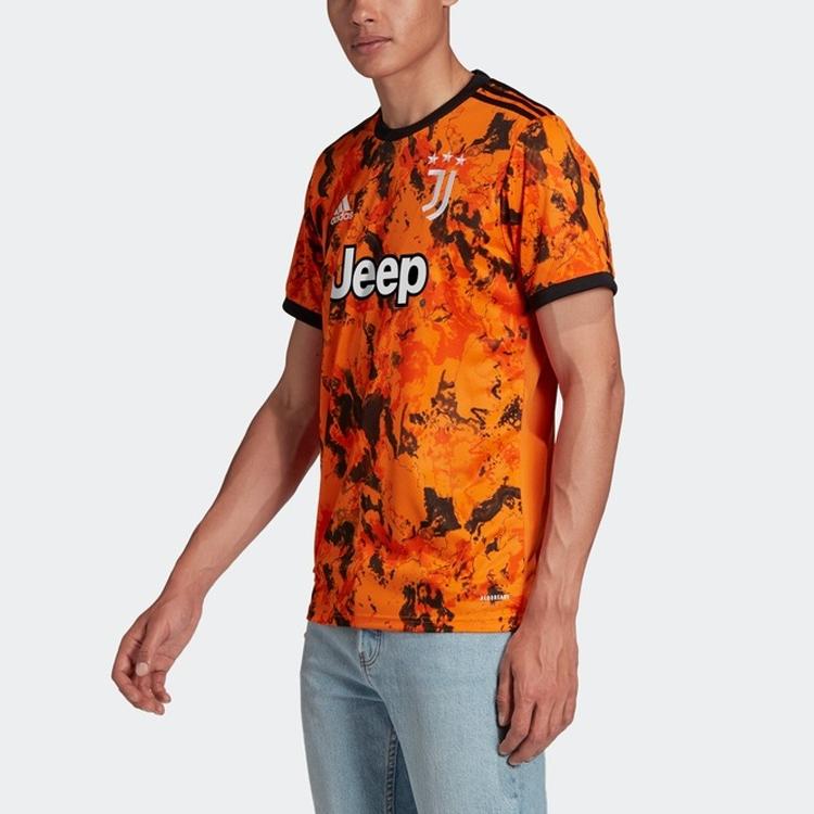 Adidas Juventus Away Fan Version Sports Jersey Unisex Tops Bay-Orange GE4856