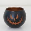 Halloween Candle Holders Tealight Votive Candle Holders with Grimaces,Pumpkin Lanterns Decorative Halloween Centerpieces