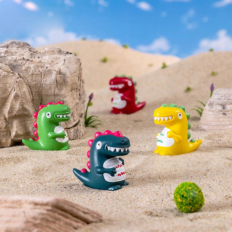 

Микро Пейзаж Творческий Милый Чистый Красный Маленький Динозавр Животное Кукла Садовый Орнамент Аксессуары