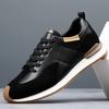 New Men Outdoor Leather Casual Shoes Fashion Sports Shoes for Men Simple Comfy Male Sneakers Versatile Treking Footwear Trainer