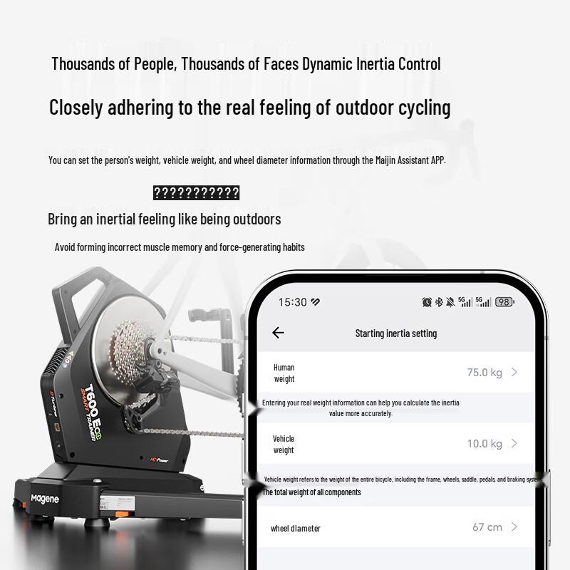 Magene T600 Eco Direct Drive Smart Cycling Trainer