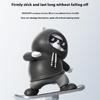 Lovely Skateboard Bear Car Interior Center Console Screen Ornaments Automatic Sliding Decoration Adhesive