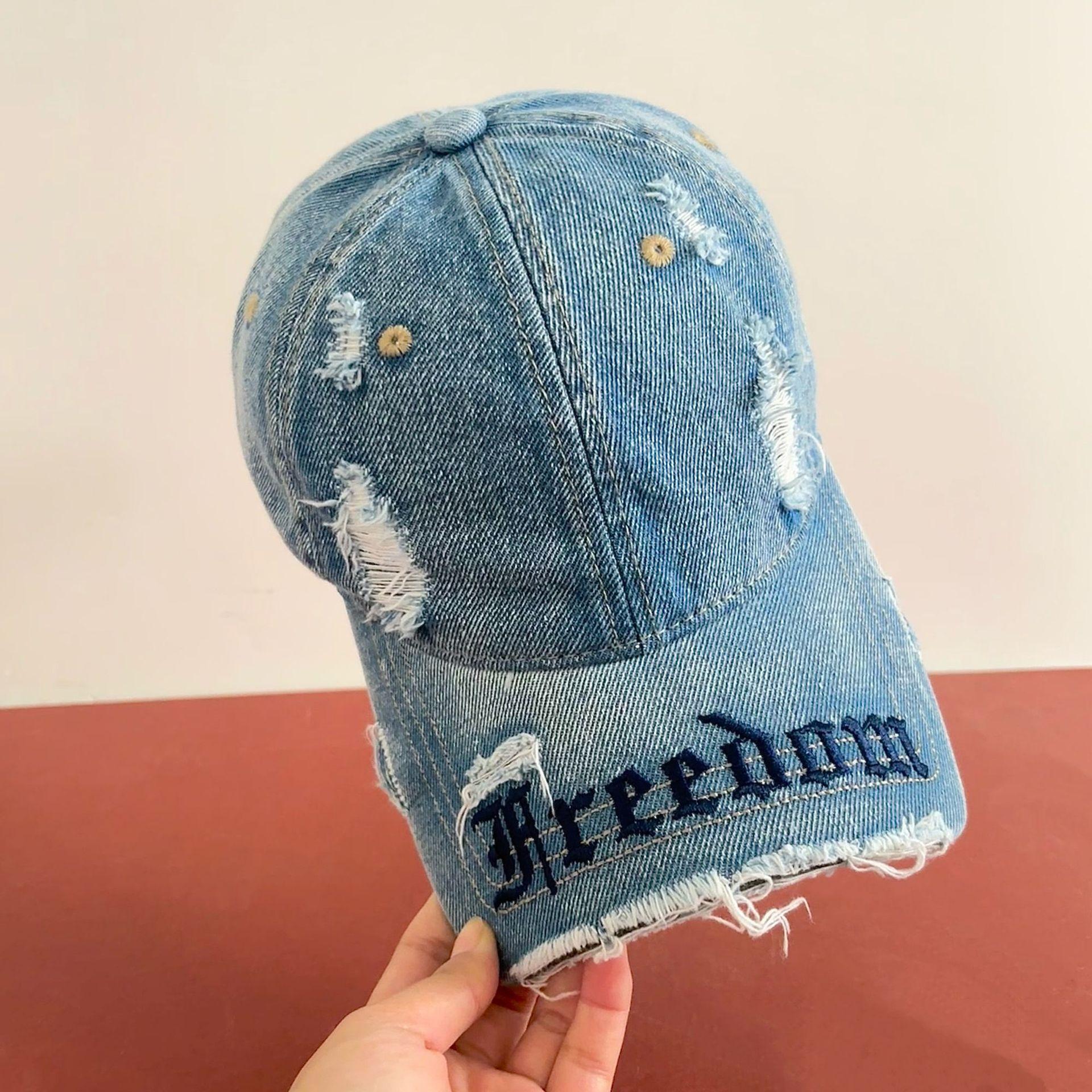 

Персоналізована кепка з бахромою, всесезонний вуличний універсальний сонцезахисний козирок, захист від сонця, повсякденний капелюх, спортивна бейсболка M（56-58cm）