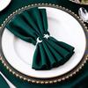 6PCS Modern Moon Napkin Rings Minimalist Table Napkin Holder Party Supplies Serviette Ring  Wedding