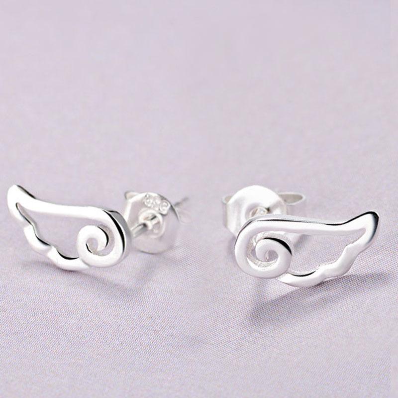 Fashion Temperament Copper Earrings with Personality Simple Earrings Small Fresh Earrings Jewelry Gift for Good Friends